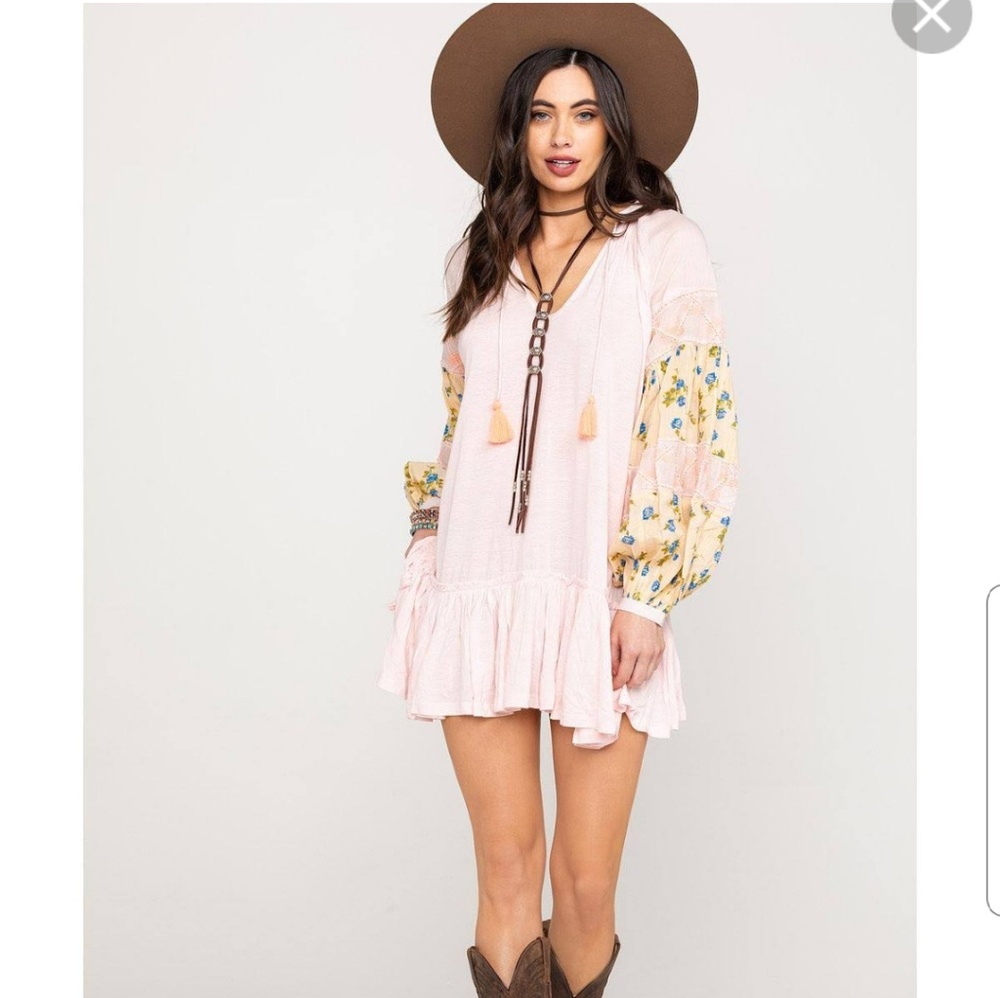 Free People Mix it Up Tunic